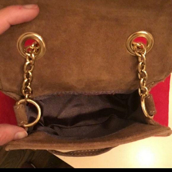 Zac Posen Z Spoke Brown Suede Purse - Picture 7 of 12